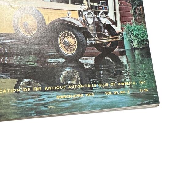 Antique Automobile 1973 Magazine March-April Volume 37 Issue 2 - Picture 2 of 4